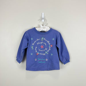 Vintage OshKosh B'gosh Winter Sweatshirt 2T USA