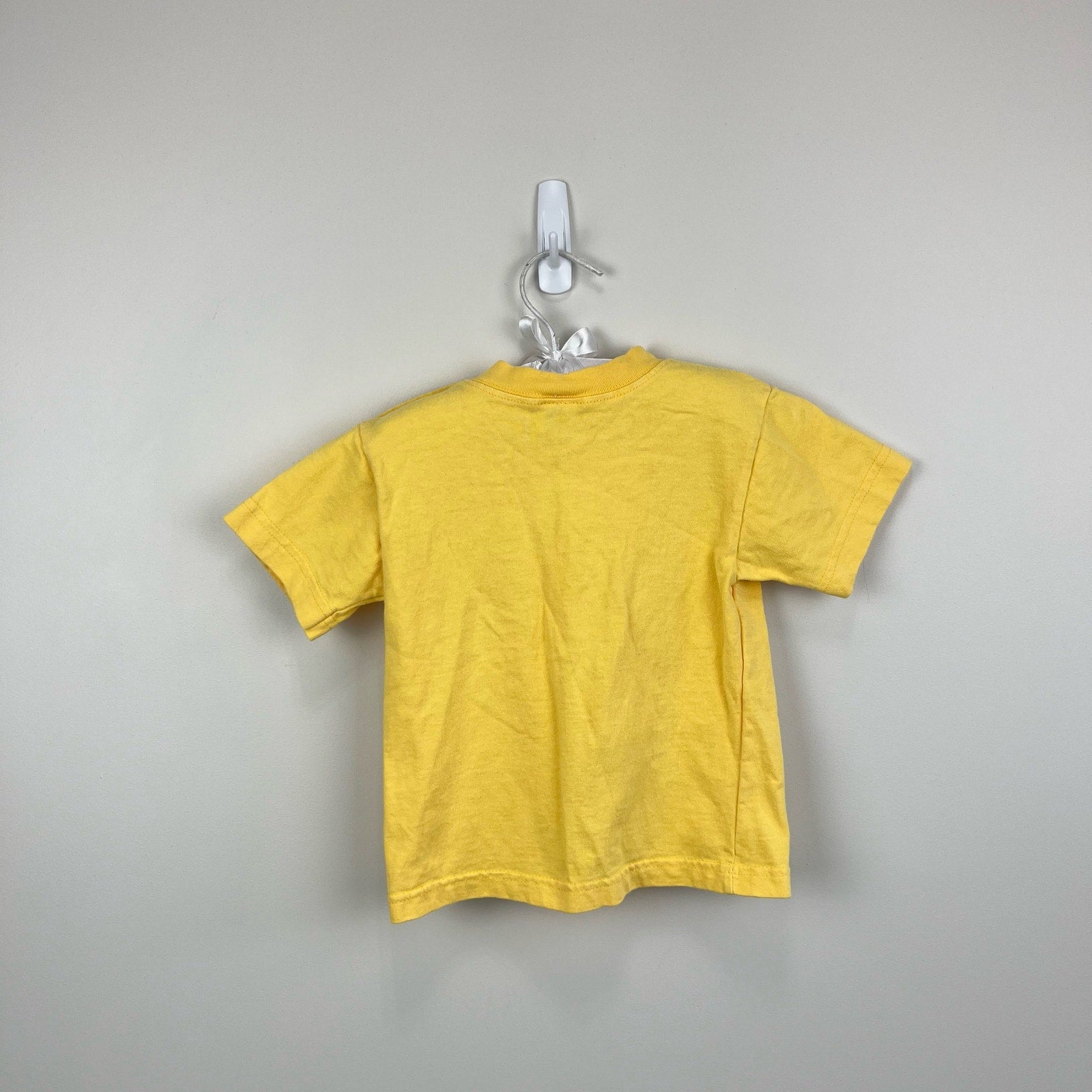 Vintage OshKosh B'gosh Yellow Beach Tee Shirt 24 Months USA