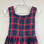 Load image into Gallery viewer, Vintage OshKosh B&#39;gosh Plaid Jumper Dress 6
