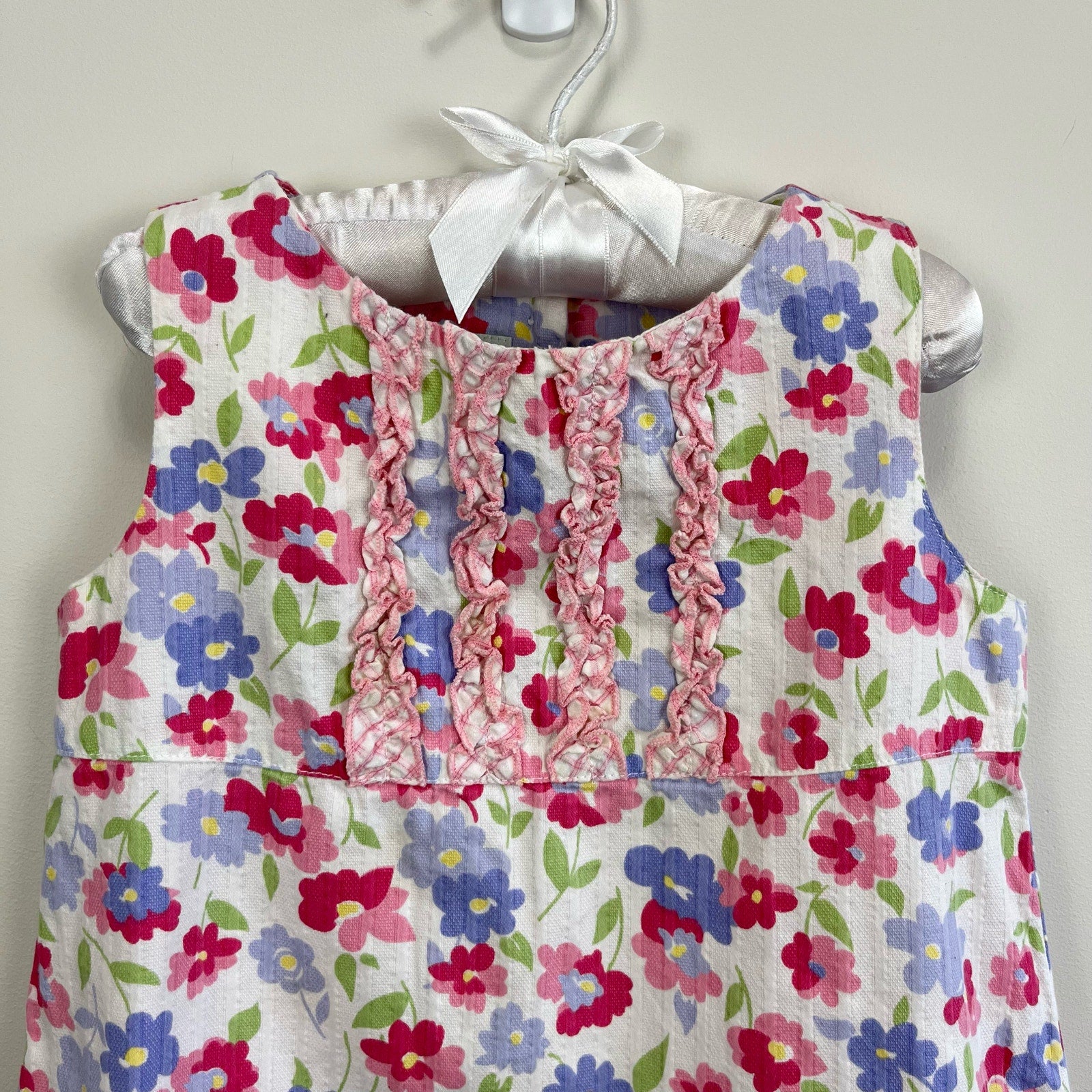 B. Lulu Floral Shift Dress 4T