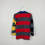 Load image into Gallery viewer, Vintage Mercury Striped Long Sleeve Polo Shirt 8 USA
