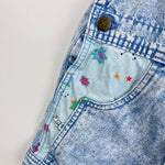 Load image into Gallery viewer, Vintage OshKosh B'gosh Acid Wash Captain OshKosh Shortalls 3T USA
