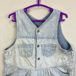 Load image into Gallery viewer, Vintage Girls Denim Jumpsuit Overalls
