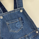 Load image into Gallery viewer, Mayoral Baby Denim Dino Dungarees 12 Months
