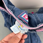 Load image into Gallery viewer, Vintage Kids Classics Denim Tulip Jumpsuit 2T
