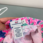 Load image into Gallery viewer, Vineyard Vines Girls Pull On Plumeria Floral Short Malibu Pink Small
