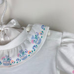Load image into Gallery viewer, Vintage OshKosh B'gosh Ruffle Collar Flower Garden Blouse 2T USA
