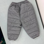 Load image into Gallery viewer, The North Face Baby Reversible Perrito Snow Pants Gray Woodland Animals 3-6 Months

