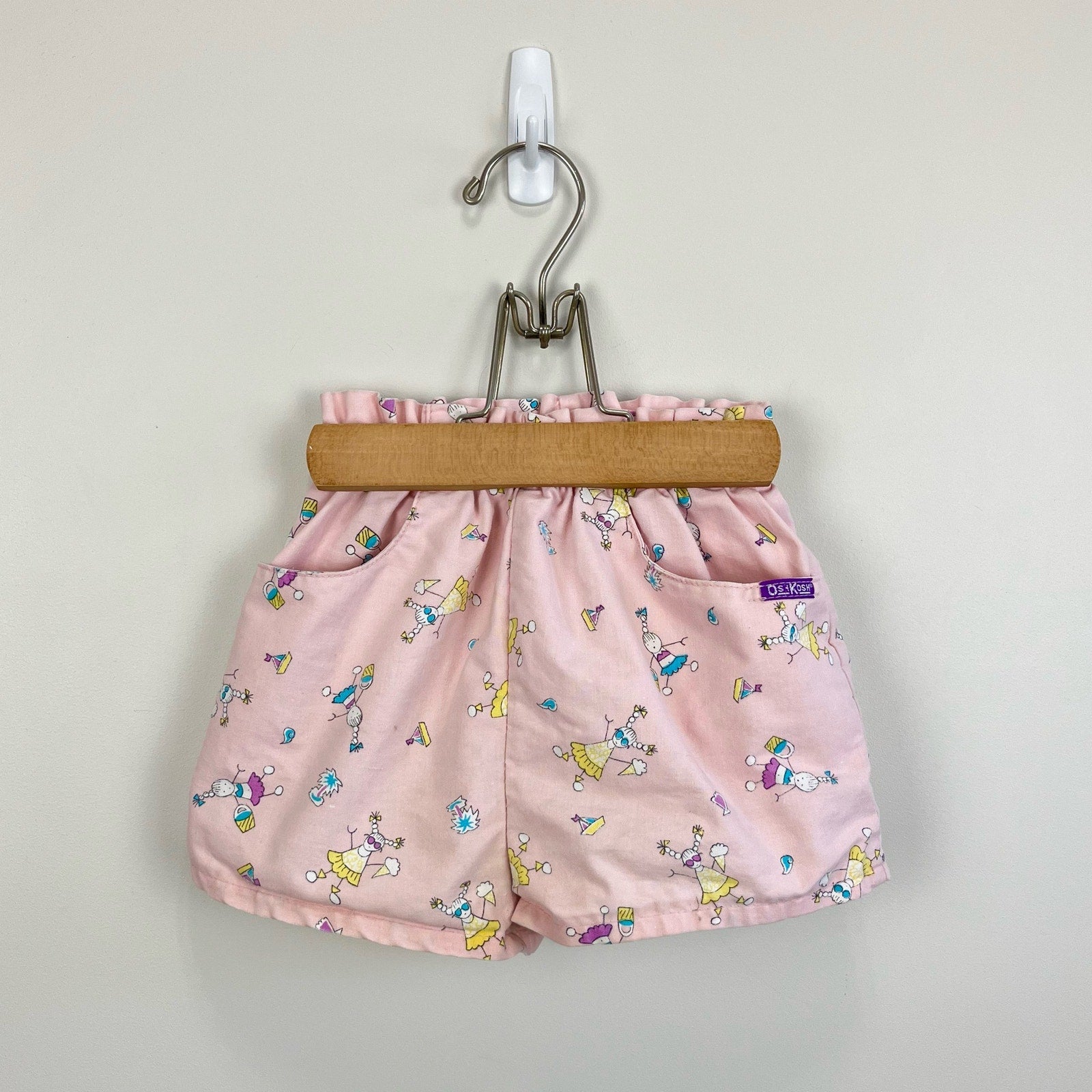 OshKosh B'gosh Pink Beach Shorts 6 USA