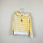 Load image into Gallery viewer, Ralph Lauren Kids Striped Cotton Hoodie Empire Yellow 3T
