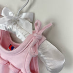 Load image into Gallery viewer, Vintage Carter's Pink Animal Overalls 3 Months USA
