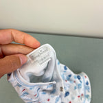 Load image into Gallery viewer, Kissy Kissy Pima Cotton Whale Print Sleeveless Playsuit Romper 0-3 Months
