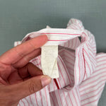 Load image into Gallery viewer, Vintage Red Striped Baseball Pajama Set 24 Months USA
