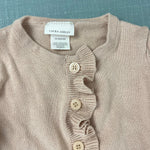 Load image into Gallery viewer, Laura Ashley Ruffle Cardigan and Ribbed Pants Set 18 Months
