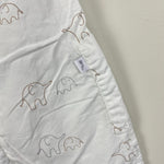 Load image into Gallery viewer, Jacadi Paris White Elephant Shortall Romper 3 Months
