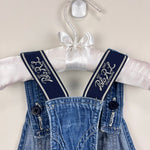 Load image into Gallery viewer, Polo Ralph Lauren Cotton Denim Overalls 24 Months
