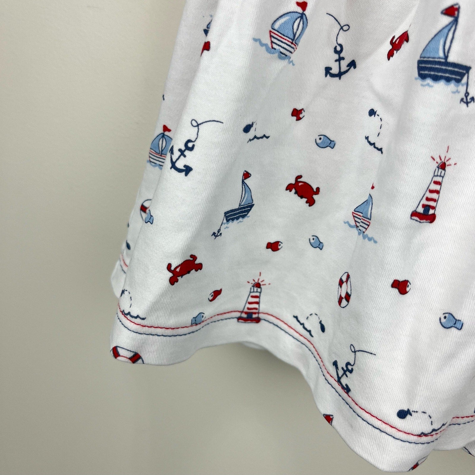 Kissy Kissy Printed Sailboat Dress 6-9 Months