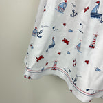 Load image into Gallery viewer, Kissy Kissy Printed Sailboat Dress 6-9 Months
