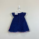 Load image into Gallery viewer, JoJo Maman Bebe Pretty Cord Dress 0-3 Months NWT
