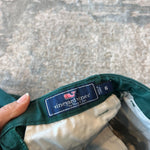 Load image into Gallery viewer, Vineyard Vines Woody and Tree Embroidered Breaker Pants Charleston Green 6
