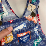 Load image into Gallery viewer, Vintage OshKosh B'gosh Sports Shortalls 4T USA
