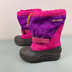 Load image into Gallery viewer, Columbia Children Powderbug Plus II Winter Snow Boots Haute Pink 3
