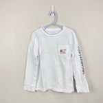 Load image into Gallery viewer, Vineyard Vines Boys' Glow-in-the-Dark Whale Mummy Halloween Pocket T-Shirt 6
