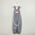 Load image into Gallery viewer, Vintage Buster Brown Striped Bunny Overalls 4T USA
