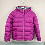 Load image into Gallery viewer, L.L. Bean Kids Down Jacket Berry Pink M 10-12
