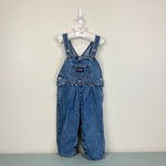 Load image into Gallery viewer, Vintage OshKosh B&#39;gosh Blue Jean Overalls 24 Months
