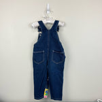 Load image into Gallery viewer, Vintage Hopscotch Kids Floral Patch Overalls 24 Months
