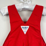 Load image into Gallery viewer, Vintage OshKosh B&#39;gosh Red Overalls 18 Months USA
