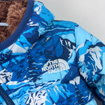 Load image into Gallery viewer, The North Face Thermoball Eco Bunting One Piece Snow Suit Shady Blue 18-24 Months NWOT
