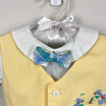 Load image into Gallery viewer, Vintage Good Lad of Philadelphia Plaid Bunny Suit Romper 3-6 Months USA
