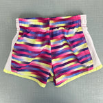 Load image into Gallery viewer, Danskin Now Girls Striped Athletic Shorts XS 4-5
