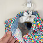 Load image into Gallery viewer, Vintage Limited Jeans Sleeveless Floral Button Front Shirt 4T
