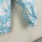 Load image into Gallery viewer, Janie and Jack Floral Jacquard Jumpsuit Sky Blue Floral 12-18 Months
