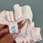 Load image into Gallery viewer, Baby Gap Pink Knitted Ruffle Neck Romper 0-3 Months
