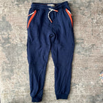 Load image into Gallery viewer, Mini Boden Warrior Knee Joggers Sweatpants Navy Blue 7
