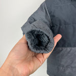 Load image into Gallery viewer, The North Face Baby Reversible Mount Chimbo Hooded Jacket Gray 6-12 Months
