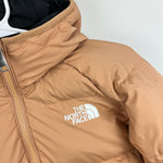 Load image into Gallery viewer, The North Face Boys' Reversible 600 Down Jacket Almond Butter Black XL 14/16
