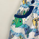 Load image into Gallery viewer, Vintage OshKosh B'gosh Fish Overalls 18 Months USA
