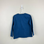 Load image into Gallery viewer, Crewcuts Long Sleeve Blue Pocket Tee 4-5
