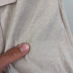 Load image into Gallery viewer, Mayoral Beige &amp; White Jersey Dungaree Romper Outfit 4-6 Months
