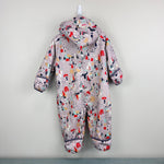 Load image into Gallery viewer, Patagonia Baby Reversible Puff-Ball Bunting Mint Green Town 3-6 Months
