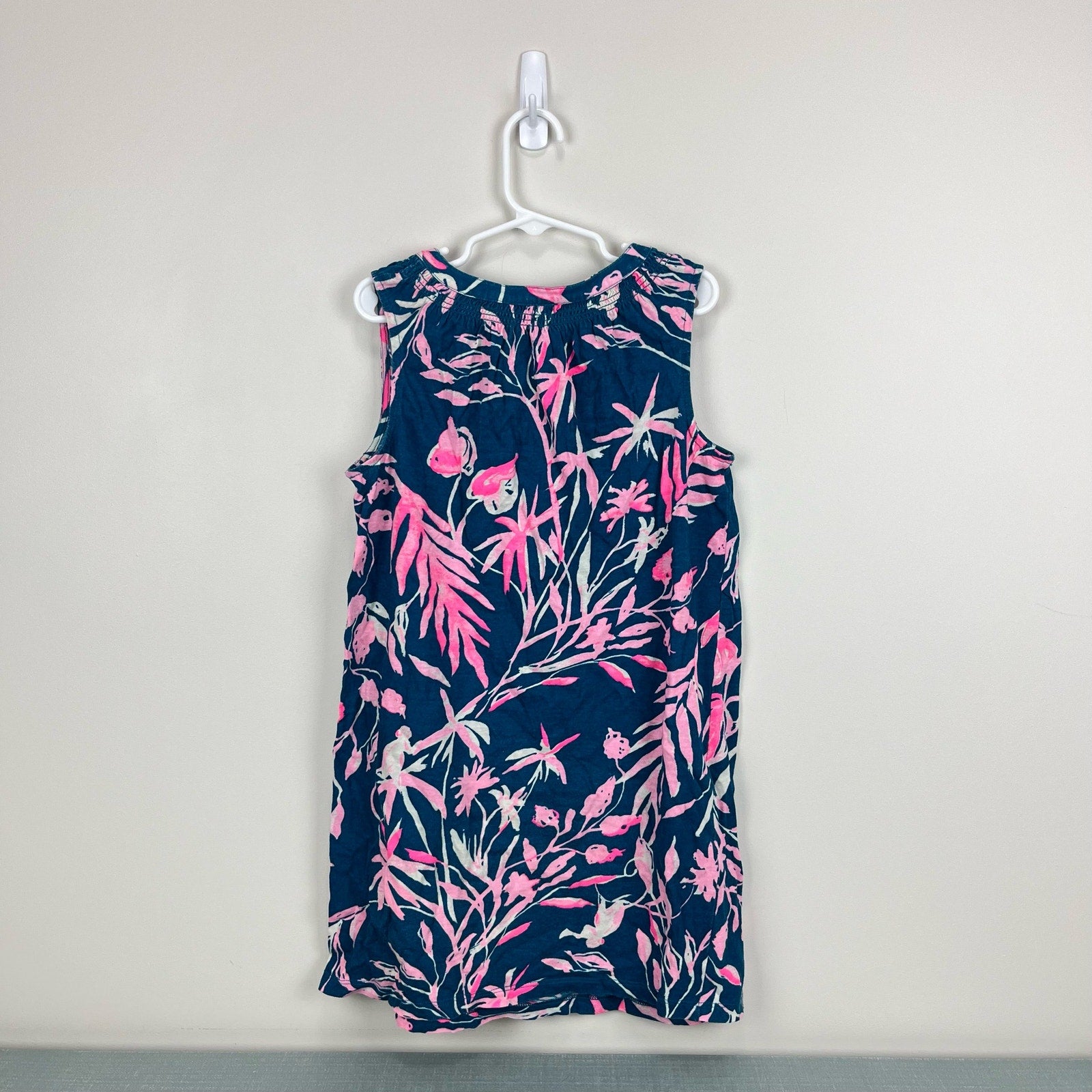 Lilly Pulitzer Girls Essie Dress Tidal Wave It's Prime Time Large