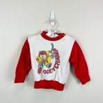 Load image into Gallery viewer, Vintage Little by Little Hockey Champ Teddy Bear Sweatshirt 24 Months
