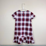 Load image into Gallery viewer, Vineyard Vines Nantucket Tartan Knit Dress Marshmallow Plaid M 12-14
