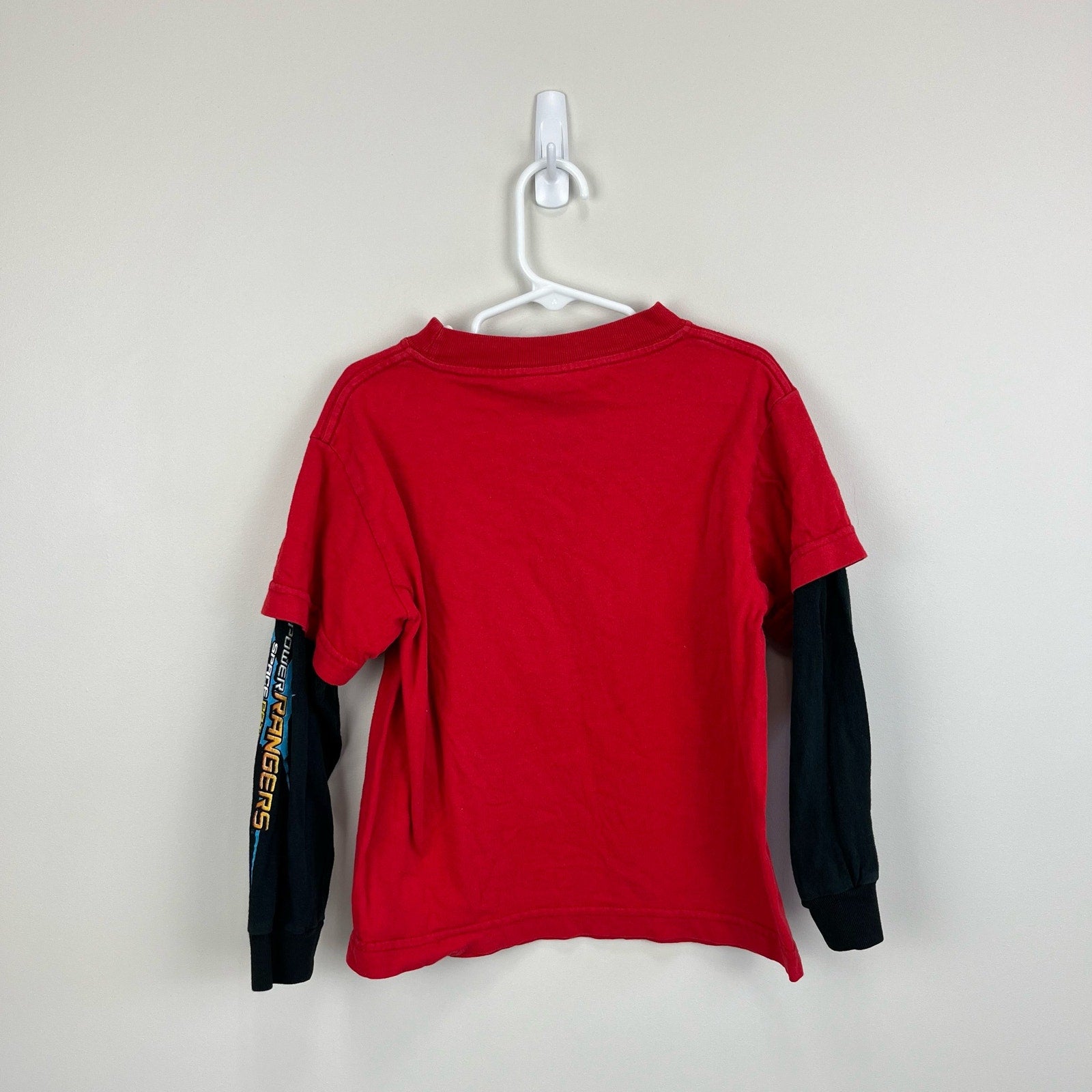 Vintage Power Rangers Long Sleeve Red Tee Medium