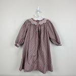 Load image into Gallery viewer, Strasburg Christmas Smocked Bishop Dress 3T
